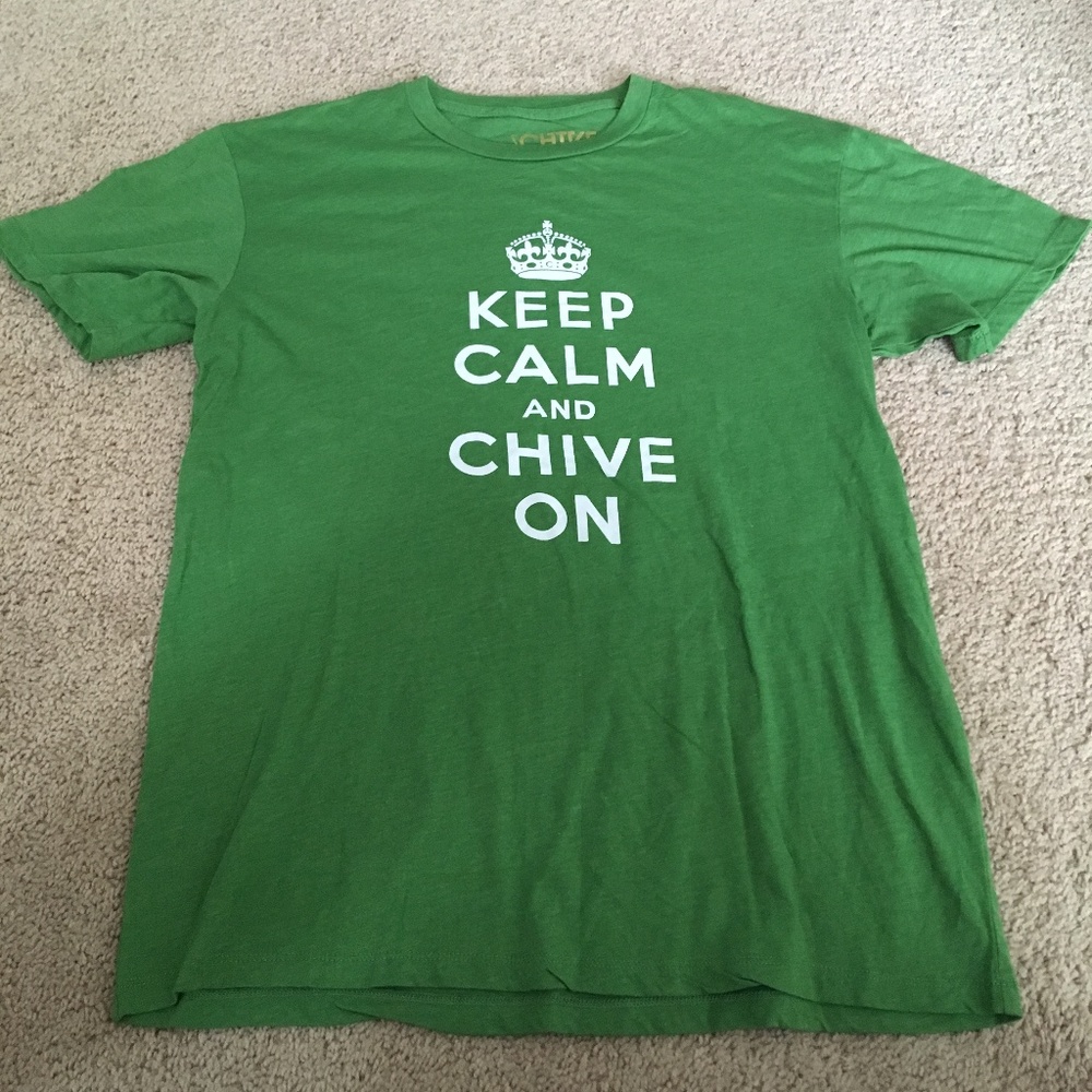The Chive 'Keep Calm and Chive On' T-Shirt, Size M
